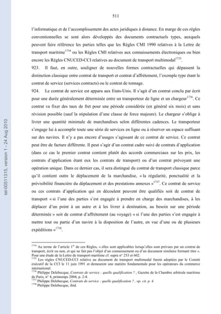   Contrat ineternational par mer