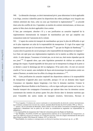   Contrat ineternational par mer