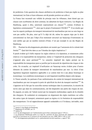   Contrat ineternational par mer