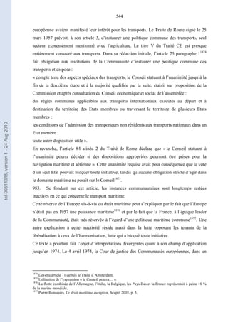   Contrat ineternational par mer