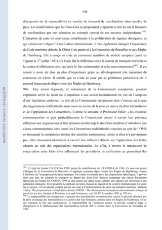   Contrat ineternational par mer