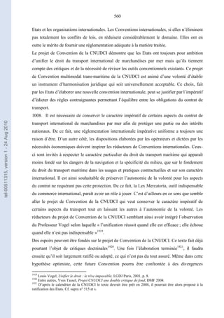   Contrat ineternational par mer