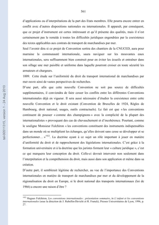   Contrat ineternational par mer