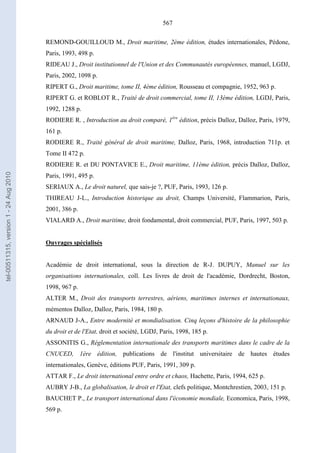   Contrat ineternational par mer