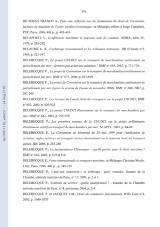   Contrat ineternational par mer
