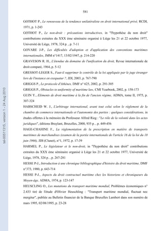   Contrat ineternational par mer