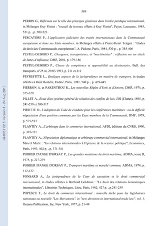   Contrat ineternational par mer