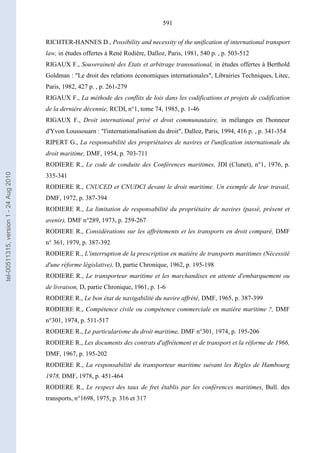   Contrat ineternational par mer