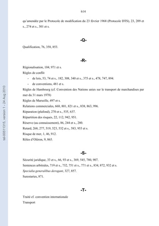   Contrat ineternational par mer