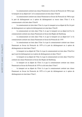   Contrat ineternational par mer