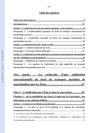   Contrat ineternational par mer