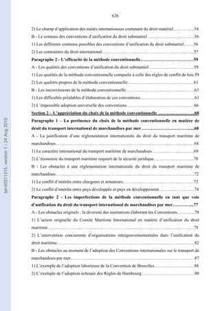   Contrat ineternational par mer