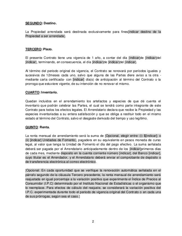 Contrato de-arrendamiento
