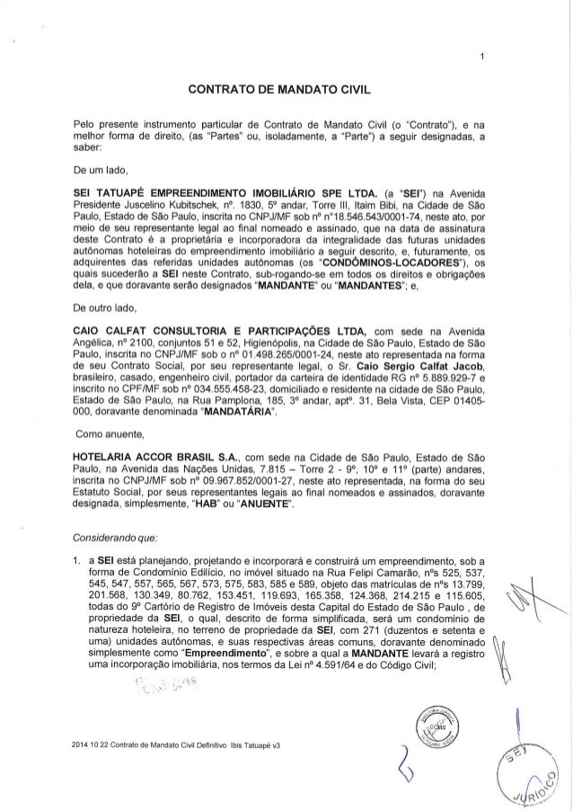Contrato mandato-civil