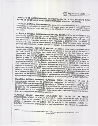 Contrato Arrendamiento Compactadores 04 2012 | PDF