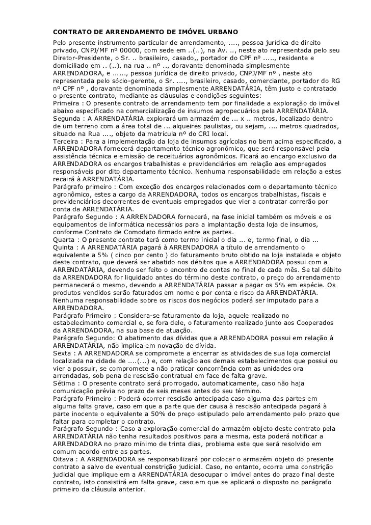 Rescisão contrato arrendamento comercial