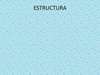 ESTRUCTURA
 