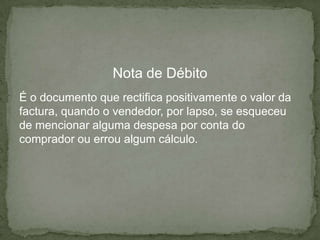 Guia de RemessaEste documento acompanha a mercadoria e serve para o comprador proceder à conferência dos artigos recebidos. A guia de remessa por vezes tem um talão destacável – talão de recepção – que é devolvido pelo comprador ao vendedor após a recepção das mercadorias.A guia de remessa é preenchida em triplicado ou quadruplicadoconsoante tenha ou não talão de recepção. O original é enviado aocomprador, acompanhado de uma ou duas cópias, em que uma delas, depois de rubricada, serve de talão de recepção e a outra é para ser entregue ao SIVA (Serviço de Administração do IVA), caso seja feita a fiscalização durante o transporte. O quadruplicado fica na posse do vendedor.