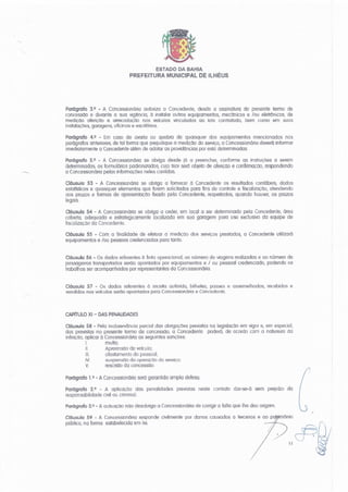 Contrato concessão são miguel