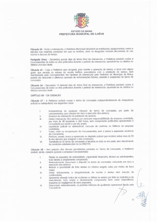 Contrato concessão são miguel