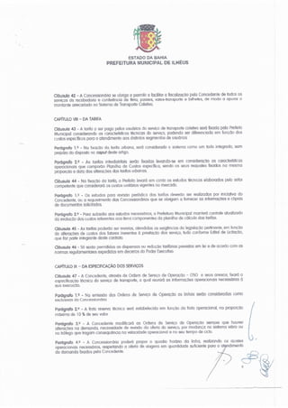 Contrato concessão são miguel