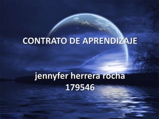 CONTRATO DE APRENDIZAJEjennyfer herrera rocha179546 