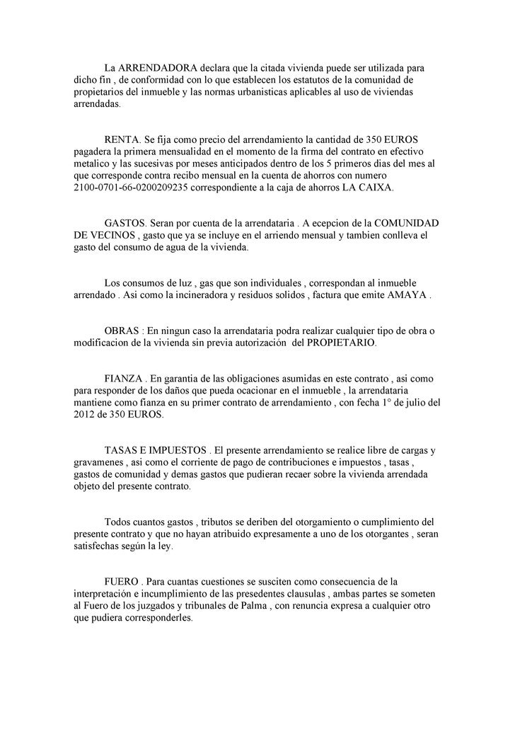 Contrato de arrendamiento