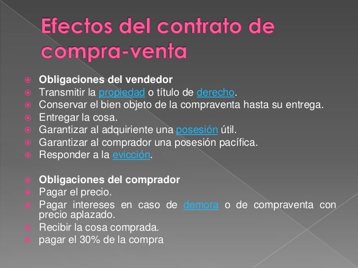 Contrato De Compraventa