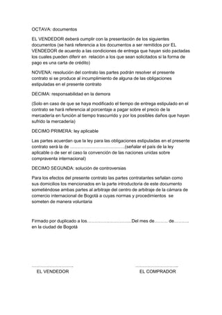 Contrato de compraventa