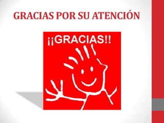GRACIAS POR SU ATENCIÓN
 