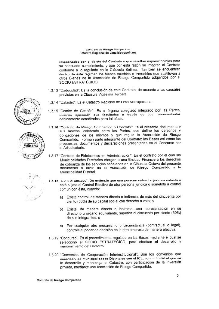 Contrato De Riesgo Partido