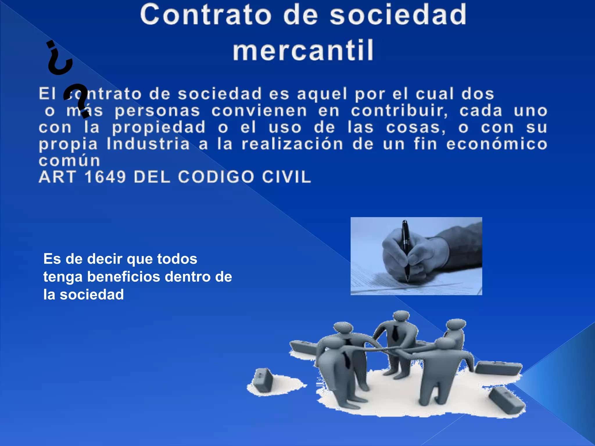 Contrato de sociedad mercantil dalila | PPT