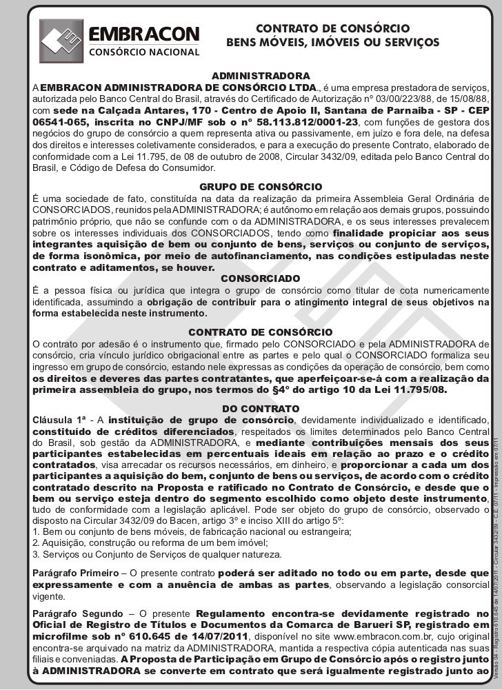 Contrato embracon