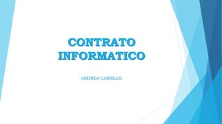 ANDREA CARRILLO
 