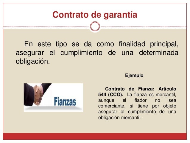 Contratos mercantiles