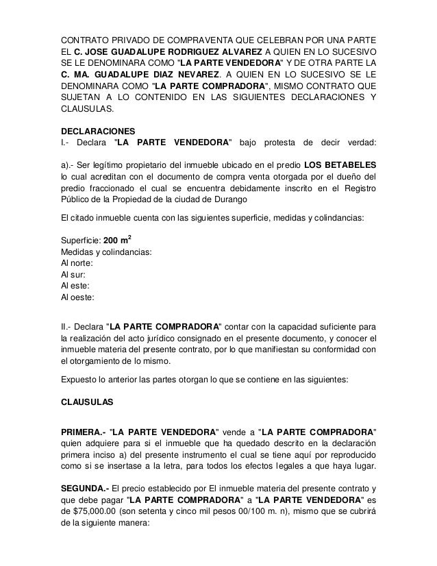 Contrato de cesión de derechos de un terreno ejidal Contrato de cesión de derechos de un terreno ejidal