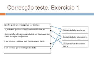 Correcção teste. Exercício 1

 