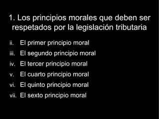 Contratos y Tributación