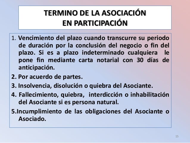 Contratos de colaboración empresarial