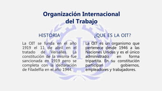 Contratos de empleo OIT | PPTX