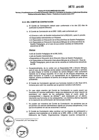 Contratos docentes 2013