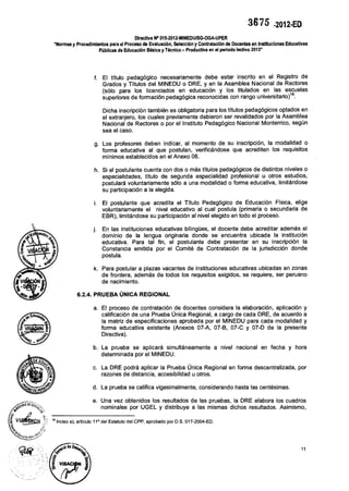 Contratos docentes 2013