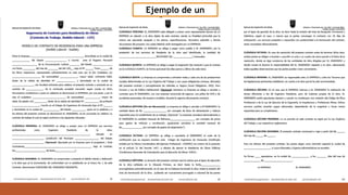 Ejemplo de un
Contrato
 