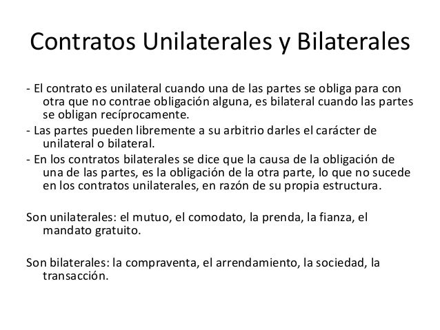 Contratos (I Bimestre Derecho Civil IV, Obligaciones y