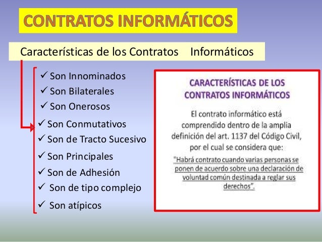 Contratos informaticos