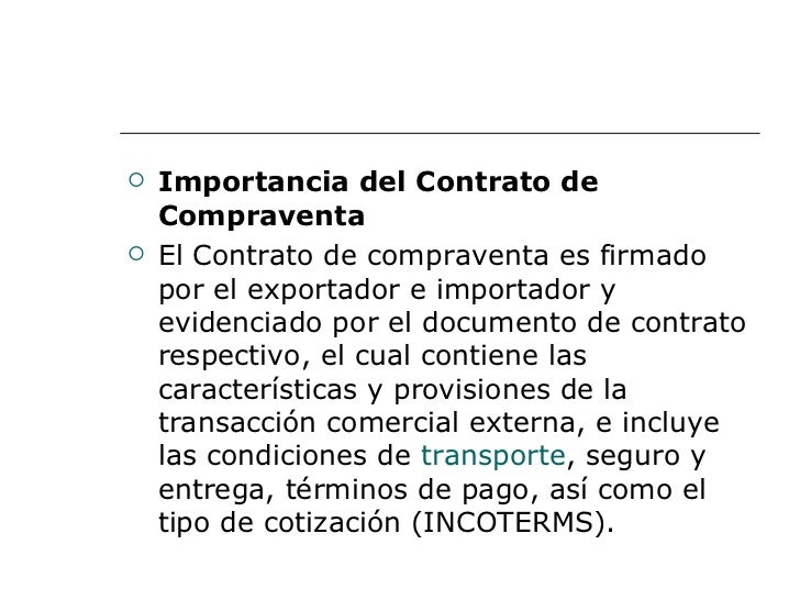 Contratos Internacionales