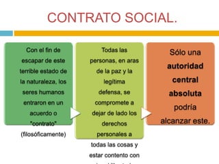 CONTRATO SOCIAL.
 