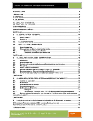 Contratos por adhesion | DOCX