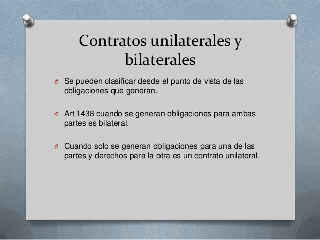 Contratos y propiedades