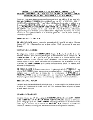 Contrato u orden de compra o de servicio | DOC